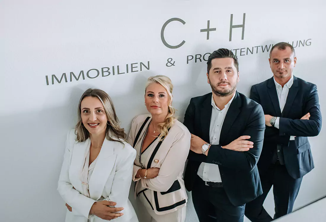 C+H Immobilien gesamtes Team